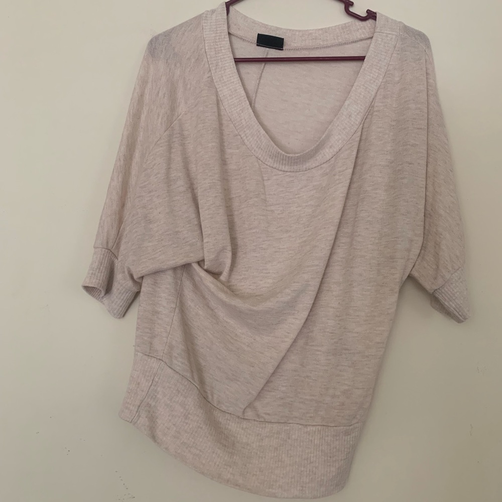 Cream dolman sweater